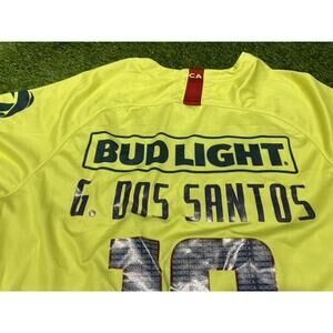 NIKE CLUB AMERICA GIOVANI 2x SOCCER JERSEY MEXICO USA CHIVAS